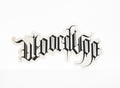 "WoordUpp" Logo Sticker